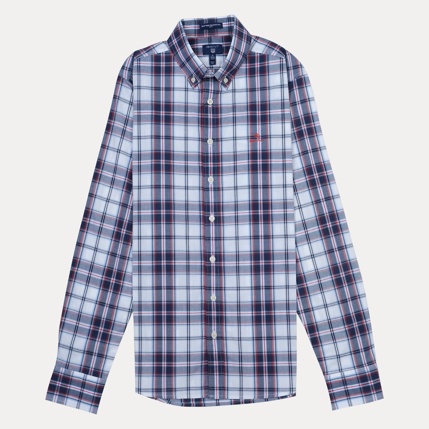 GANT Classic Fit Plaid Button-Down Shirt