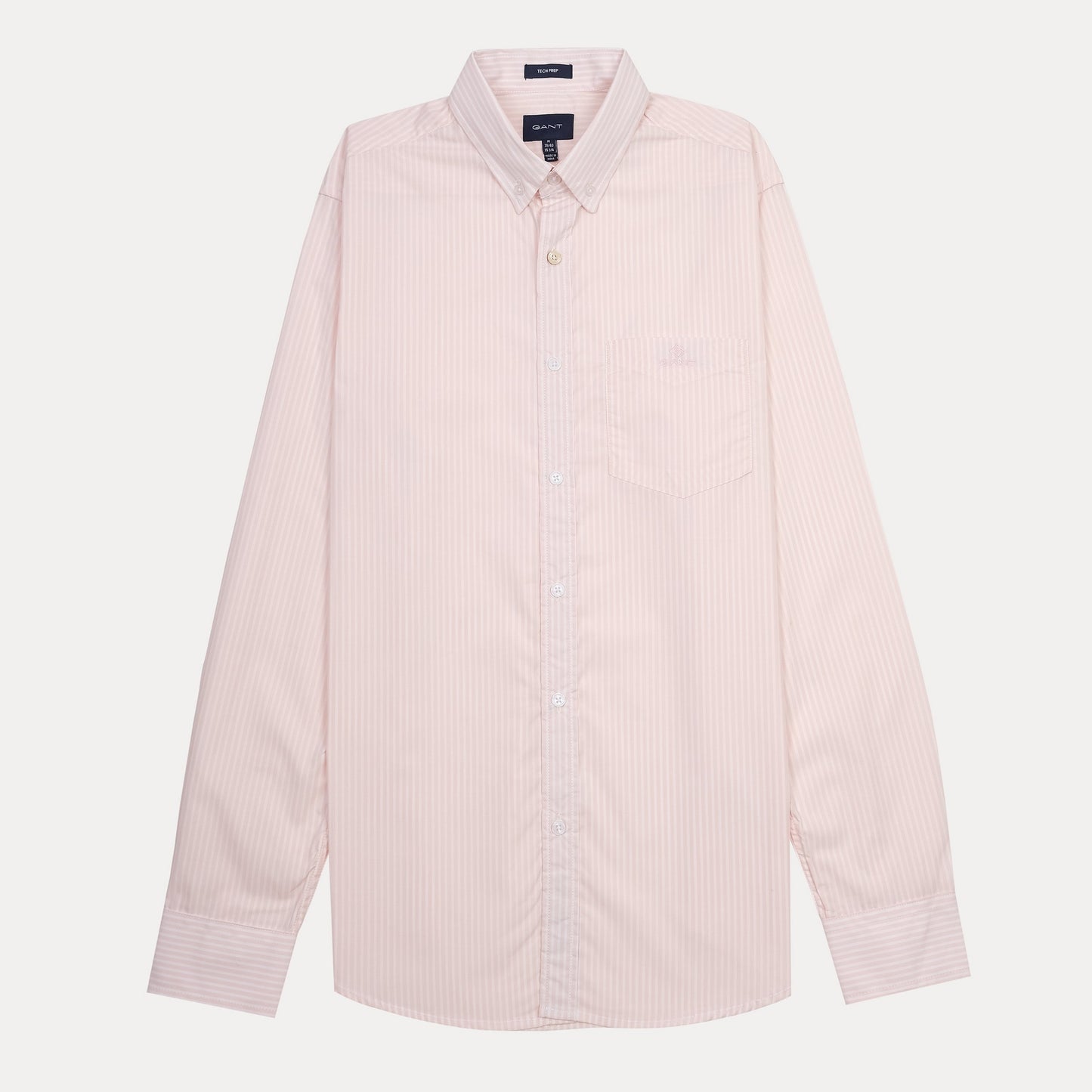 GANT Tech Prep Striped Shirt in Blushing Petal