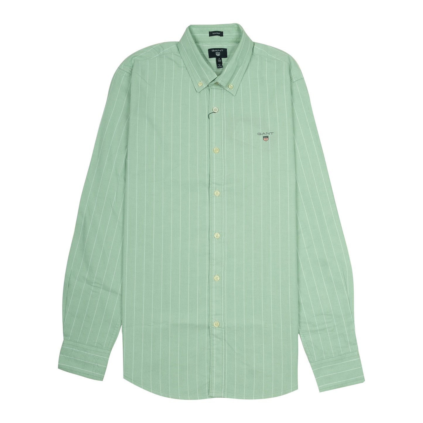 GANT Prismatic Aqua Tailored Fit Long Sleeve Button-Down Shirt