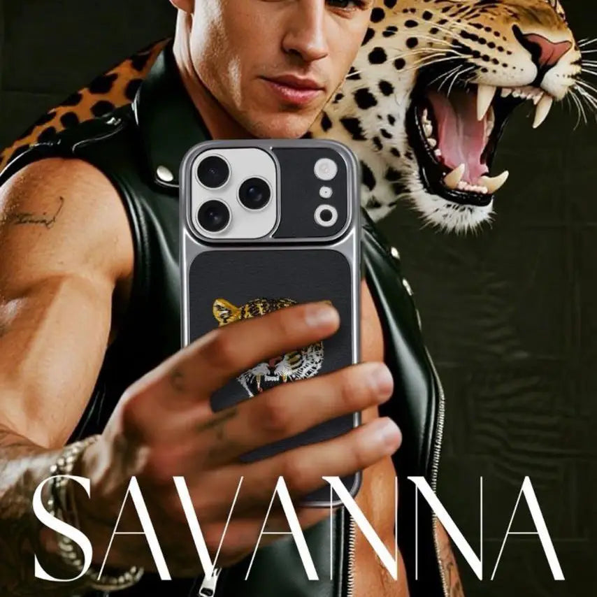 Savanna Predator Luxe Leather Case
