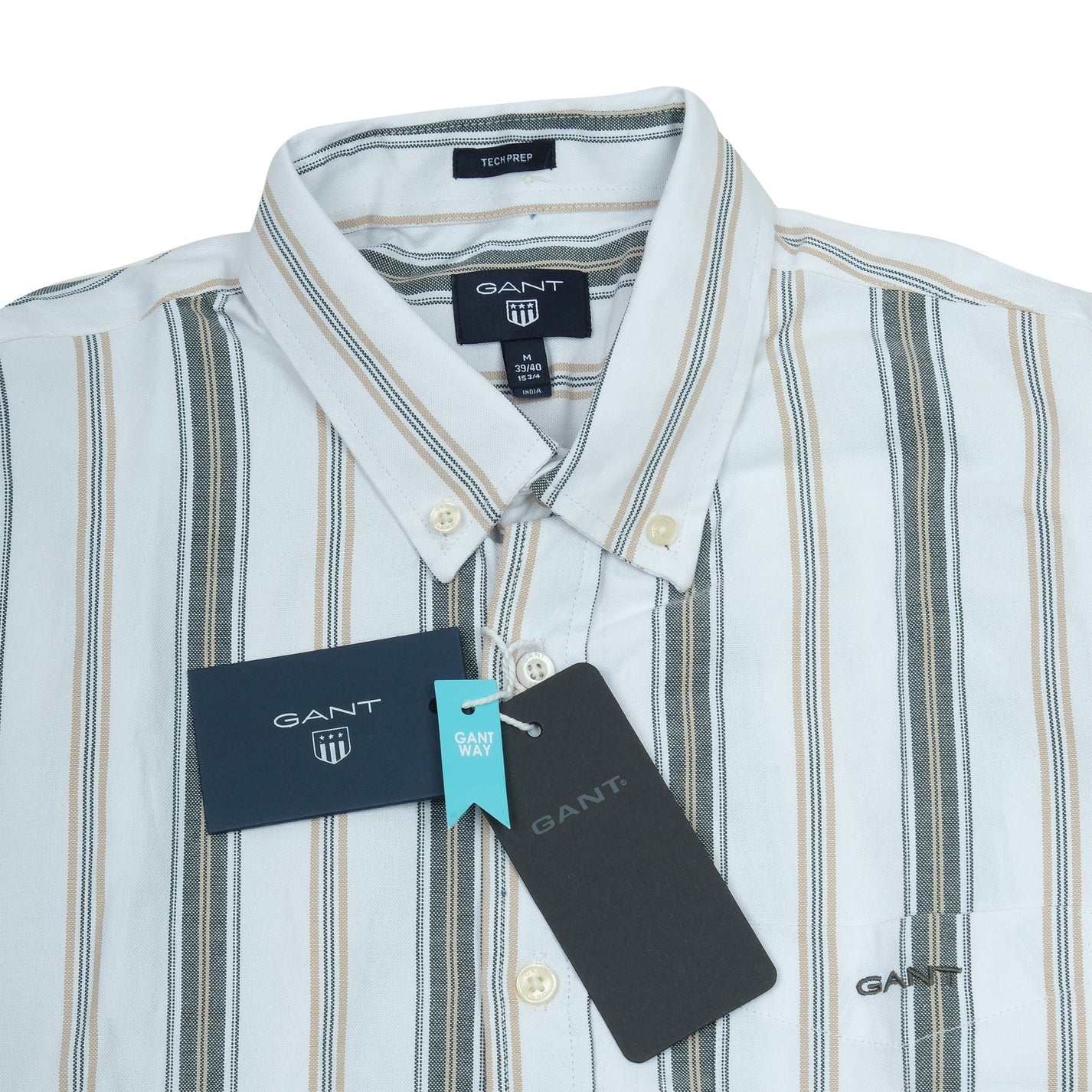 Gant Classic Striped Button-Up Shirt