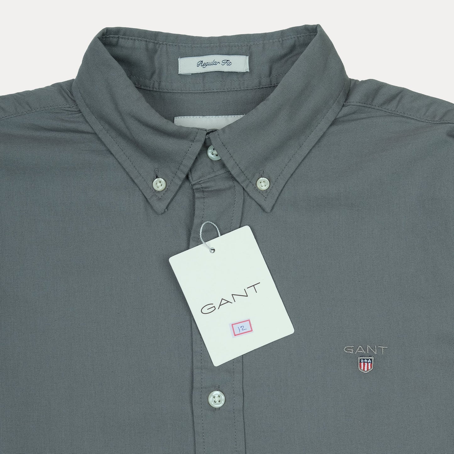 GANT Effortlessly Cool Slate Short-Sleeve Shirt