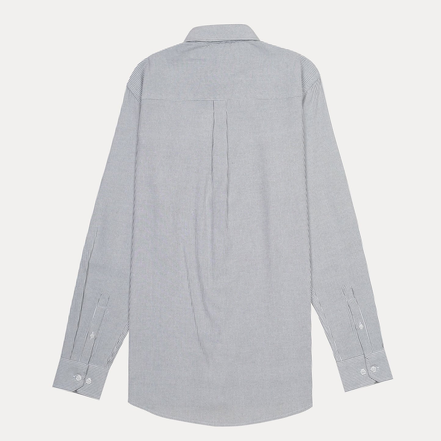 Harmont & Blaine Striped Elegance Cotton Shirt in Nautical Blue