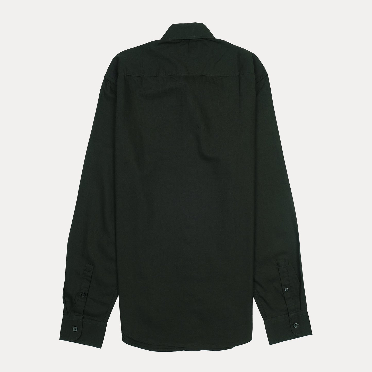 HUGO BOSS Classic Fit Button-Up Shirt in Dark Green