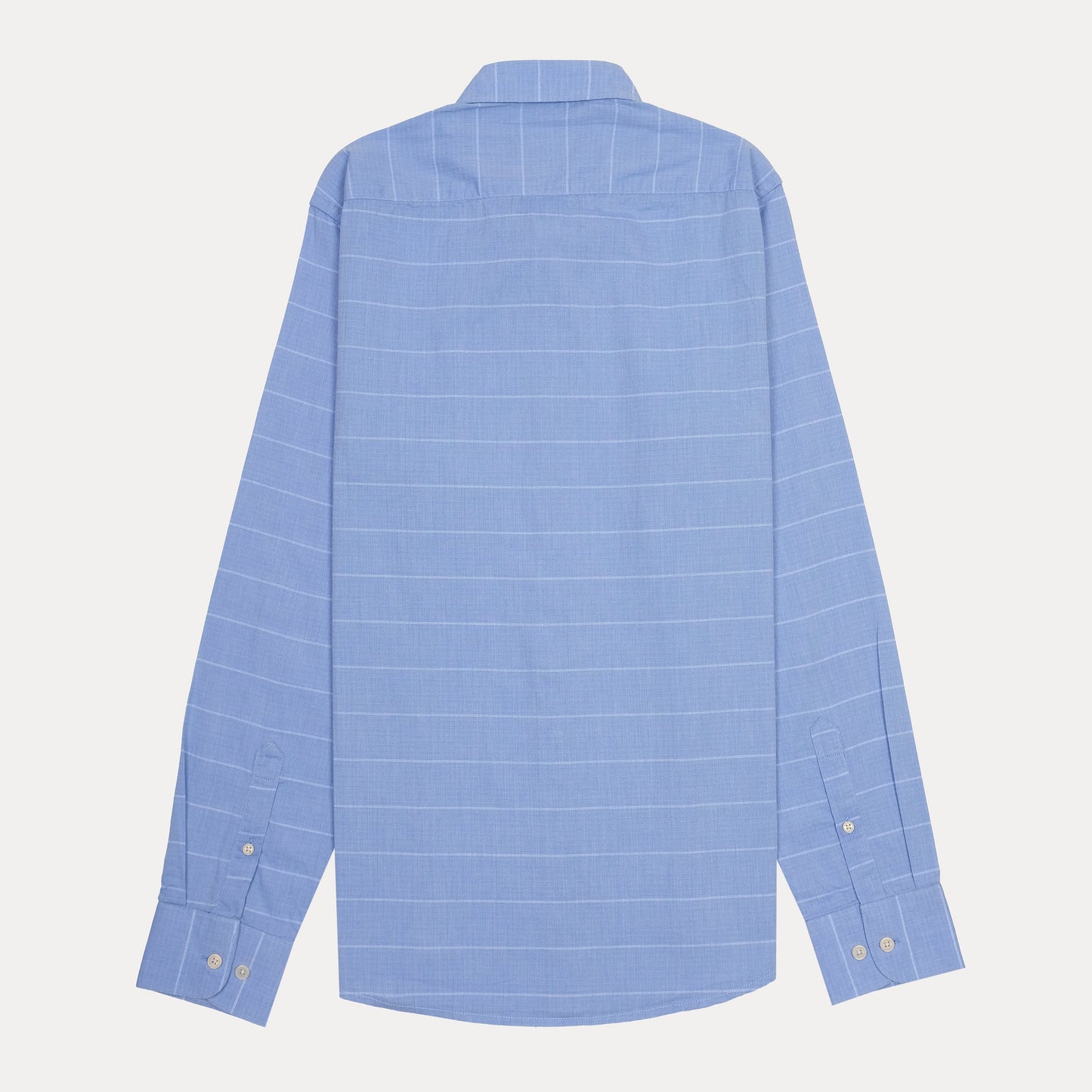 HACKETT Elegant Sky Blue Striped Slim Fit Shirt