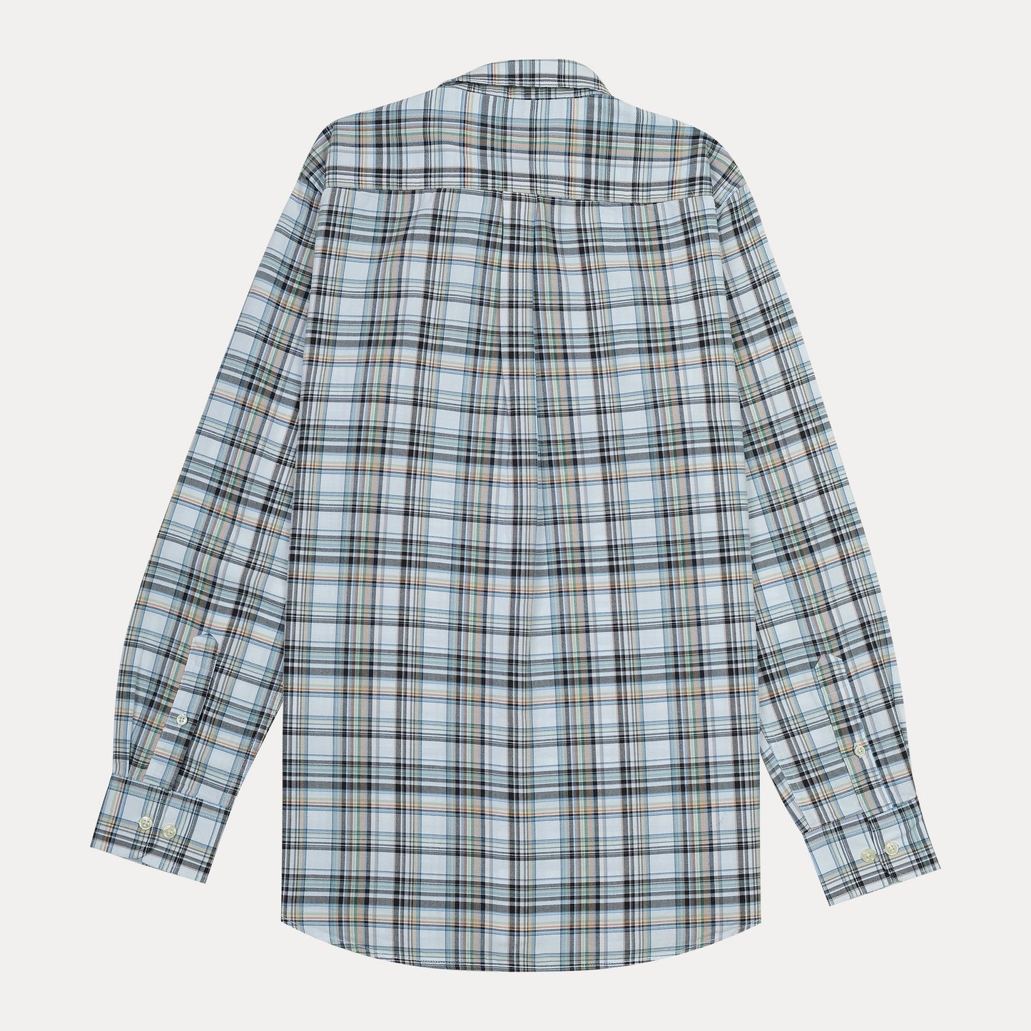 Polo Ralph Lauren Custom Fit Plaid Shirt in Serene Sky