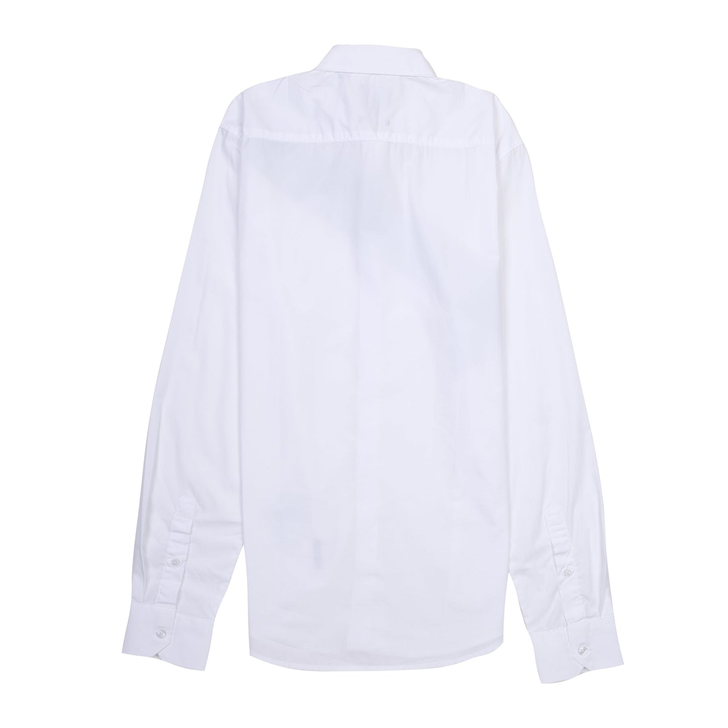 Armani Exchange Slim Fit White Shirt with Reflective Stripe