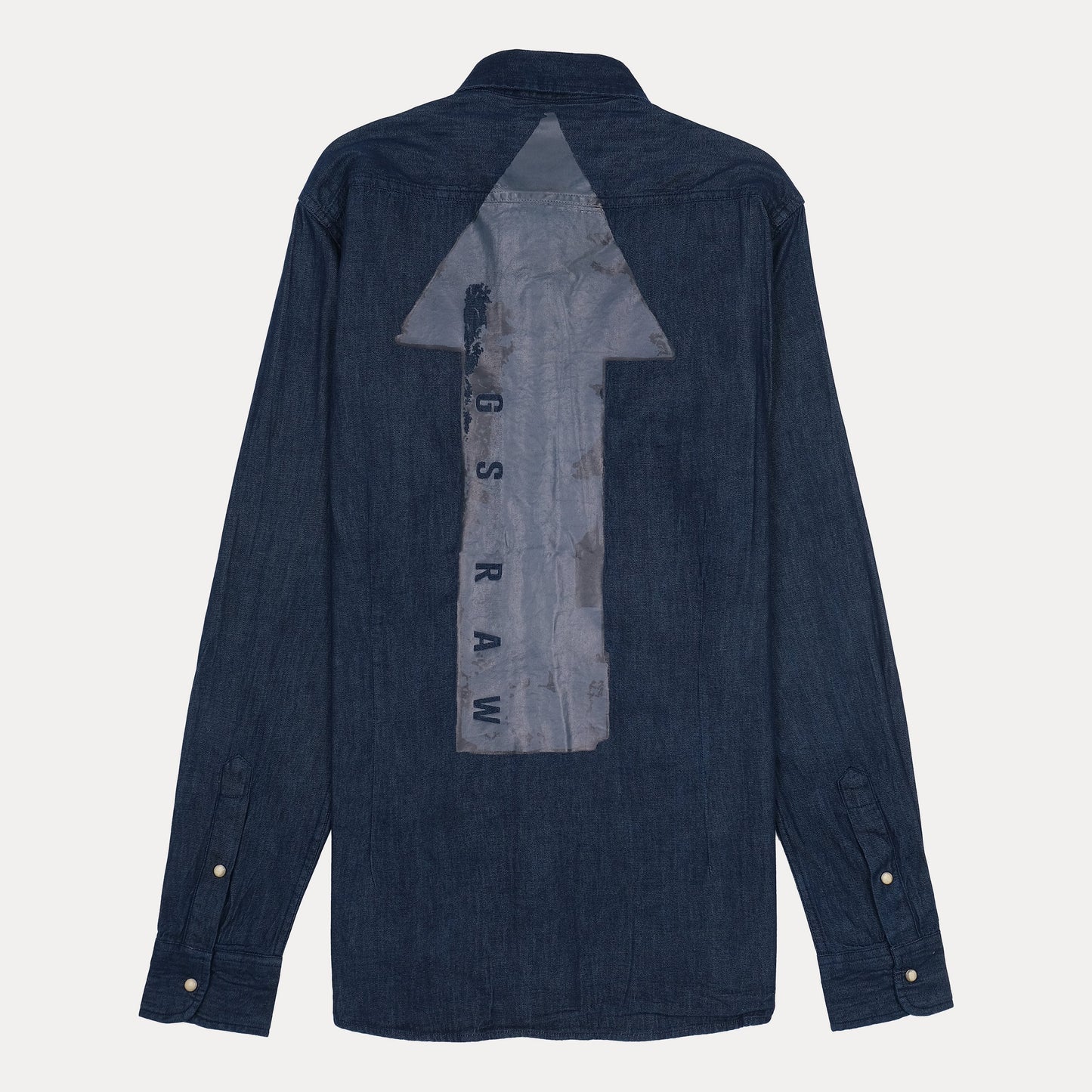 G-STAR RAW Opulent Indigo Slim Fit Long Sleeve Denim Shirt