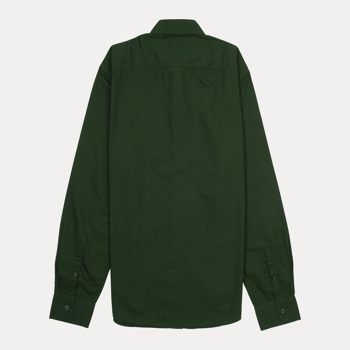 HUGO Circular Eco-Friendly Green Button-Up Shirt