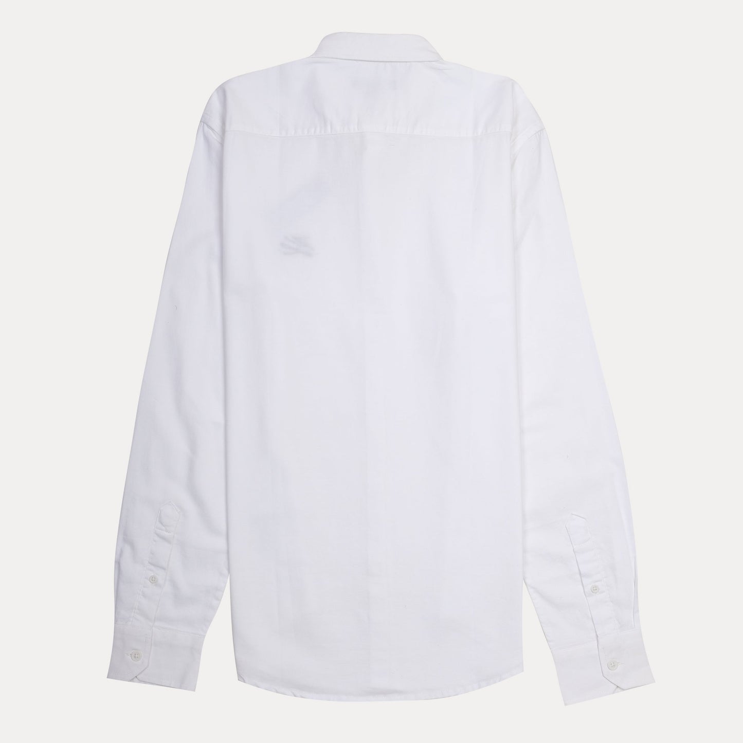 Karl Lagerfeld Elegant White Cotton Button-Up Shirt