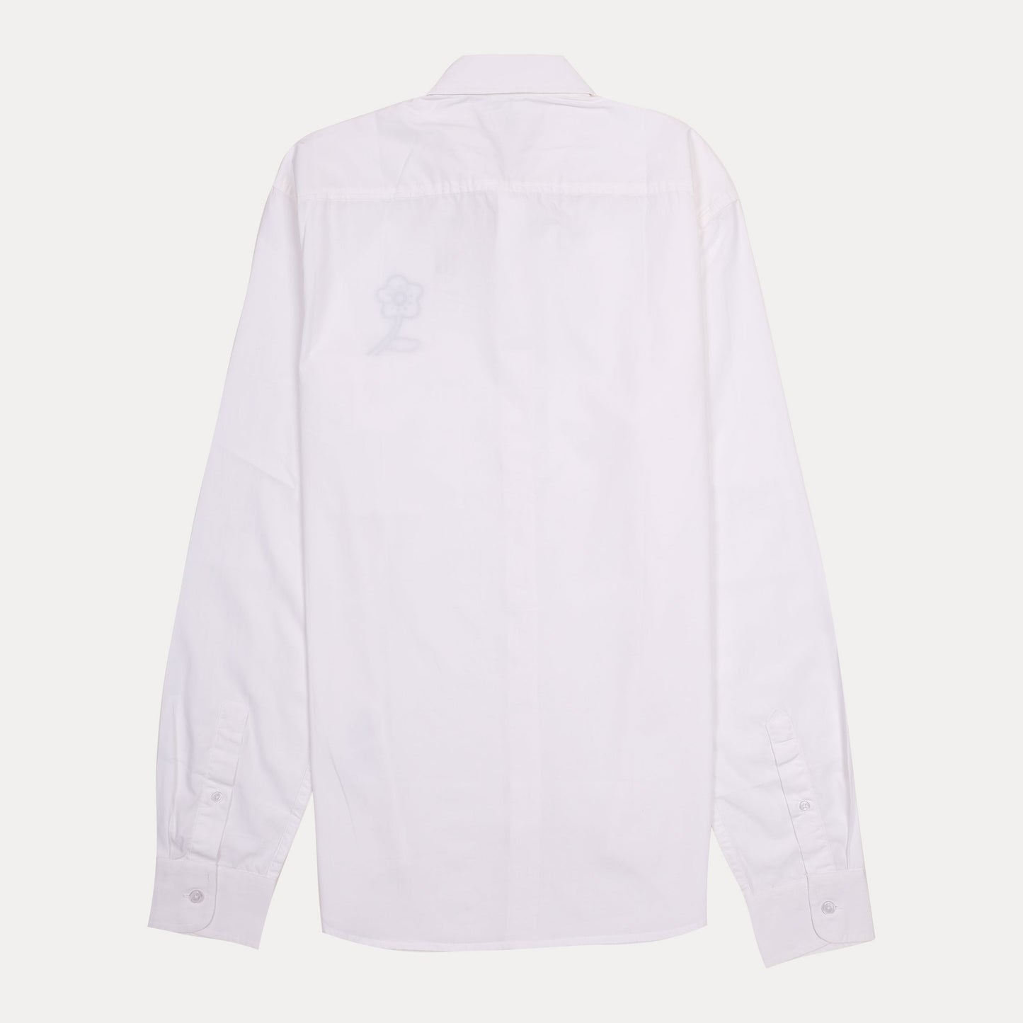 KENZO Ethereal Pearl Long Sleeve Button-Up Shirt