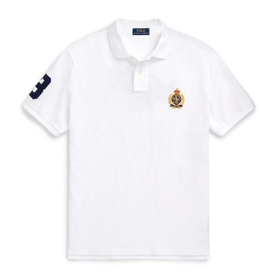 POLO RALPH LAUREN Whimsical Pearl Classic Fit Short Sleeve Piqu������ Polo Shirt