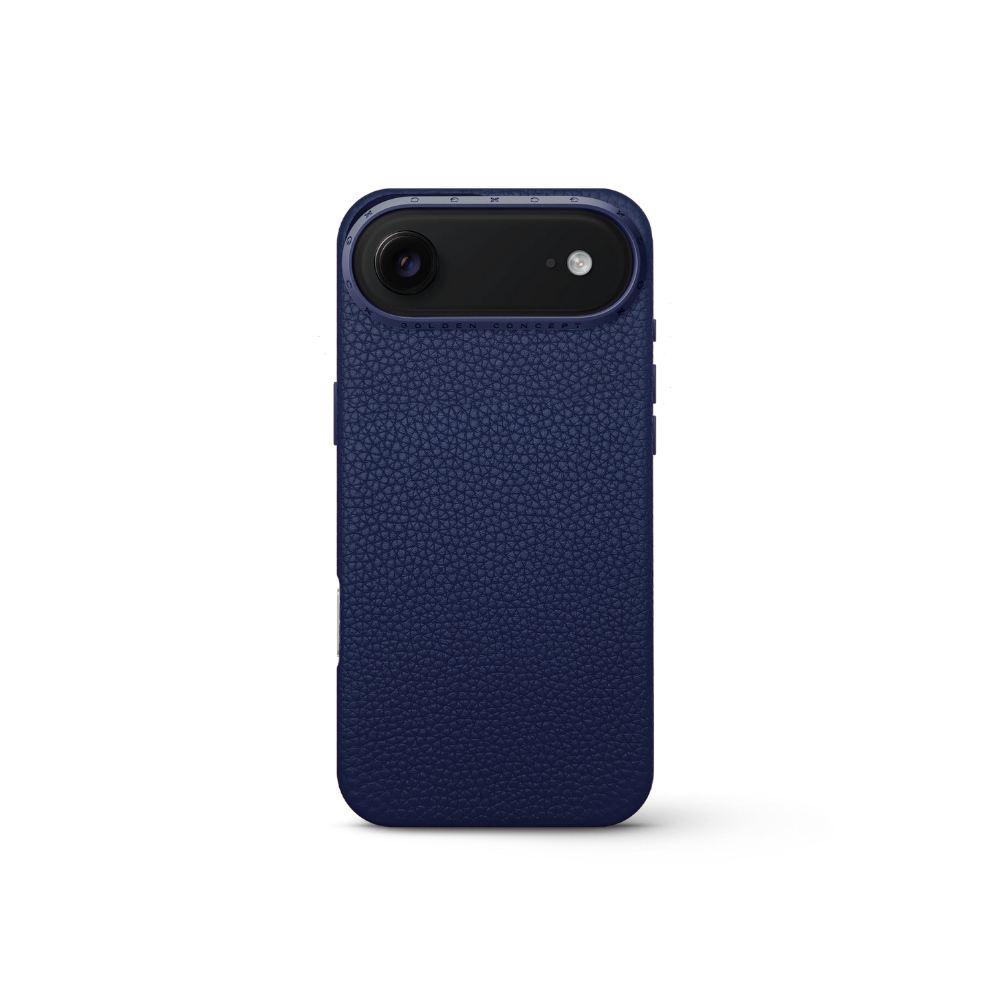 iPhone Case 17 - Full-Grain Leather - Midnight Blue