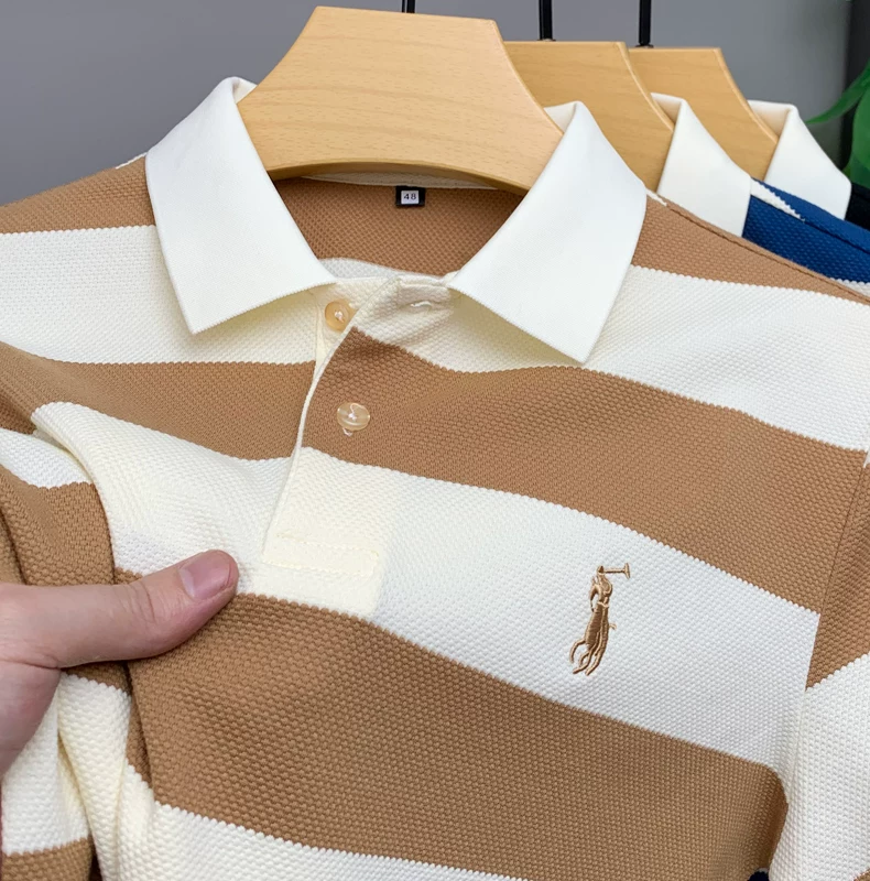 Saddlecrest Regal Stripe Polo T-Shirt