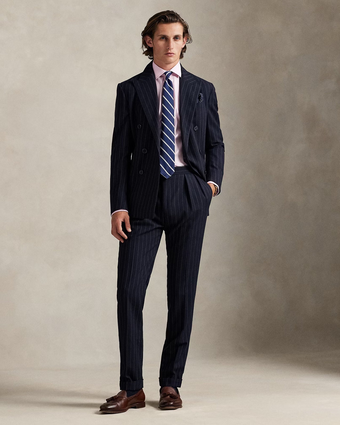 Polo Ralph Lauren Custom Fit Delightful Blush Button-Up Shirt