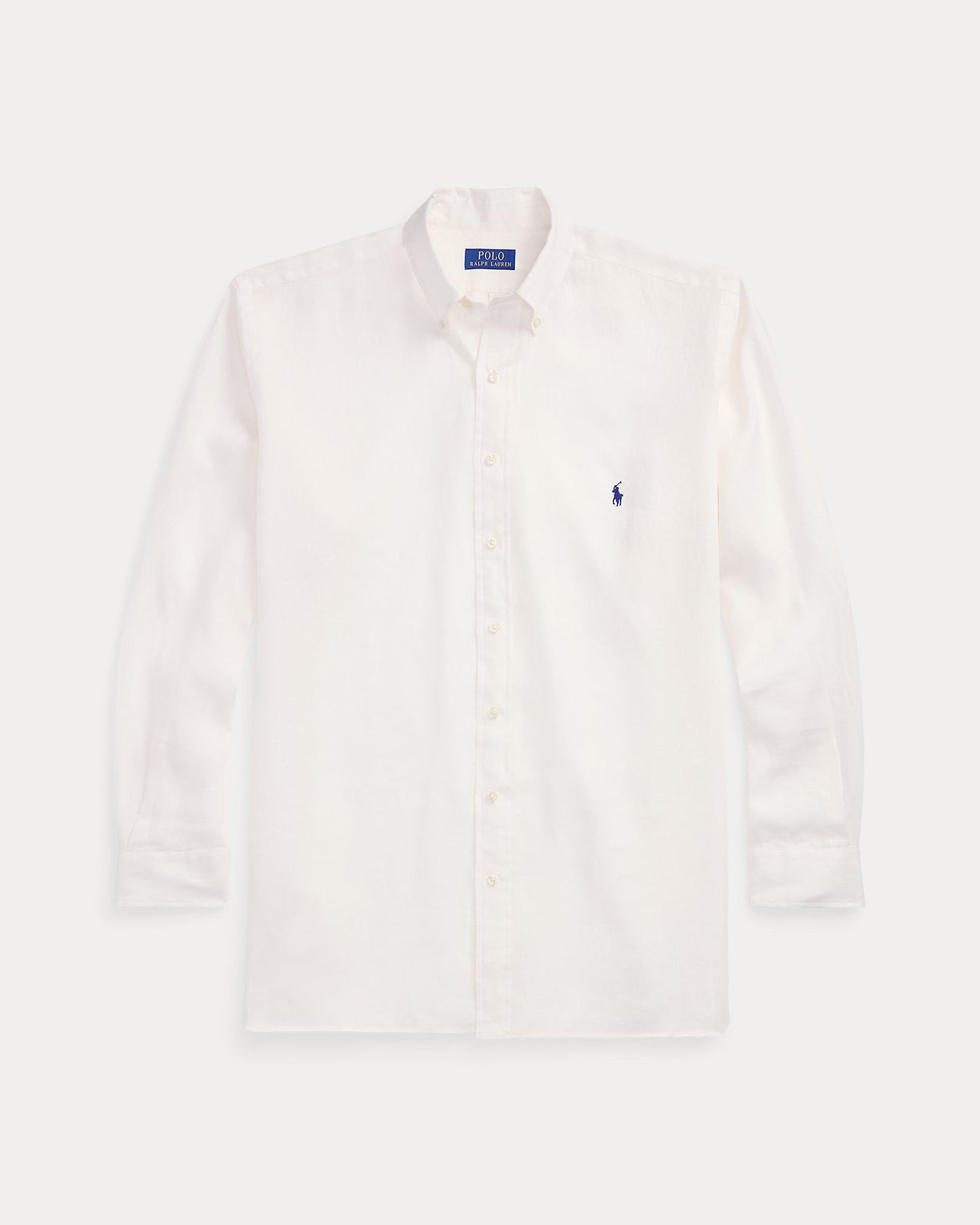 Polo Ralph Lauren Effortlessly Elegant Linen Shirt in Whispering White