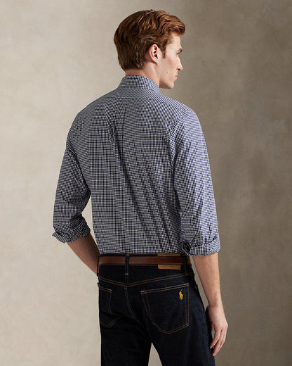 Polo Ralph Lauren Classic Fit Gingham Shirt in Charcoal Check
