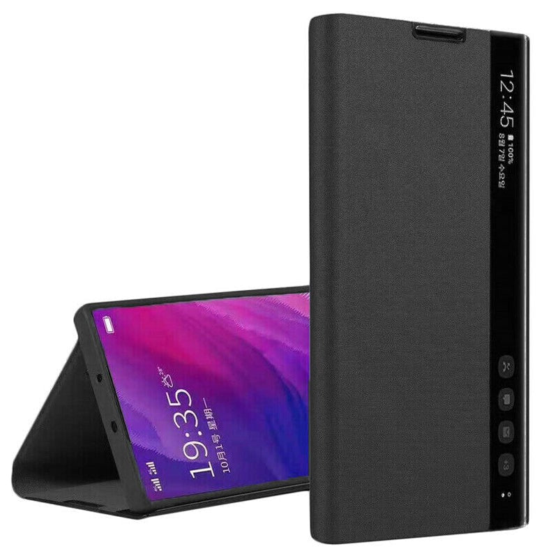 ZedgeShop Galaxy S Series PU Leather Side Window Flip Case