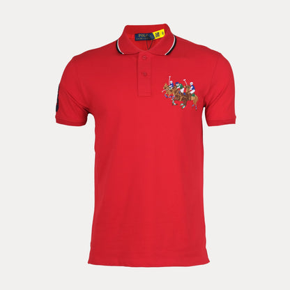 POLO RALPH LAUREN Prismatic Amber Drift Classic Fit Short Sleeve Piqu������ Polo