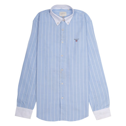 GANT Prismatic Azure Classic Fit Long Sleeve Shirt