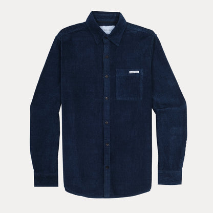 Calvin Klein Enigmatic Indigo Corduroy Shirt