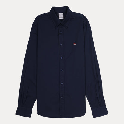 BROOKS BROTHERS Twilight Azure Classic Fit Long Sleeve Button-Up Shirt