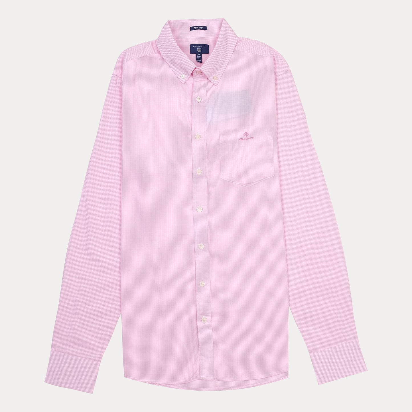 GANT Tech Prep Pink Check Button-Down Shirt
