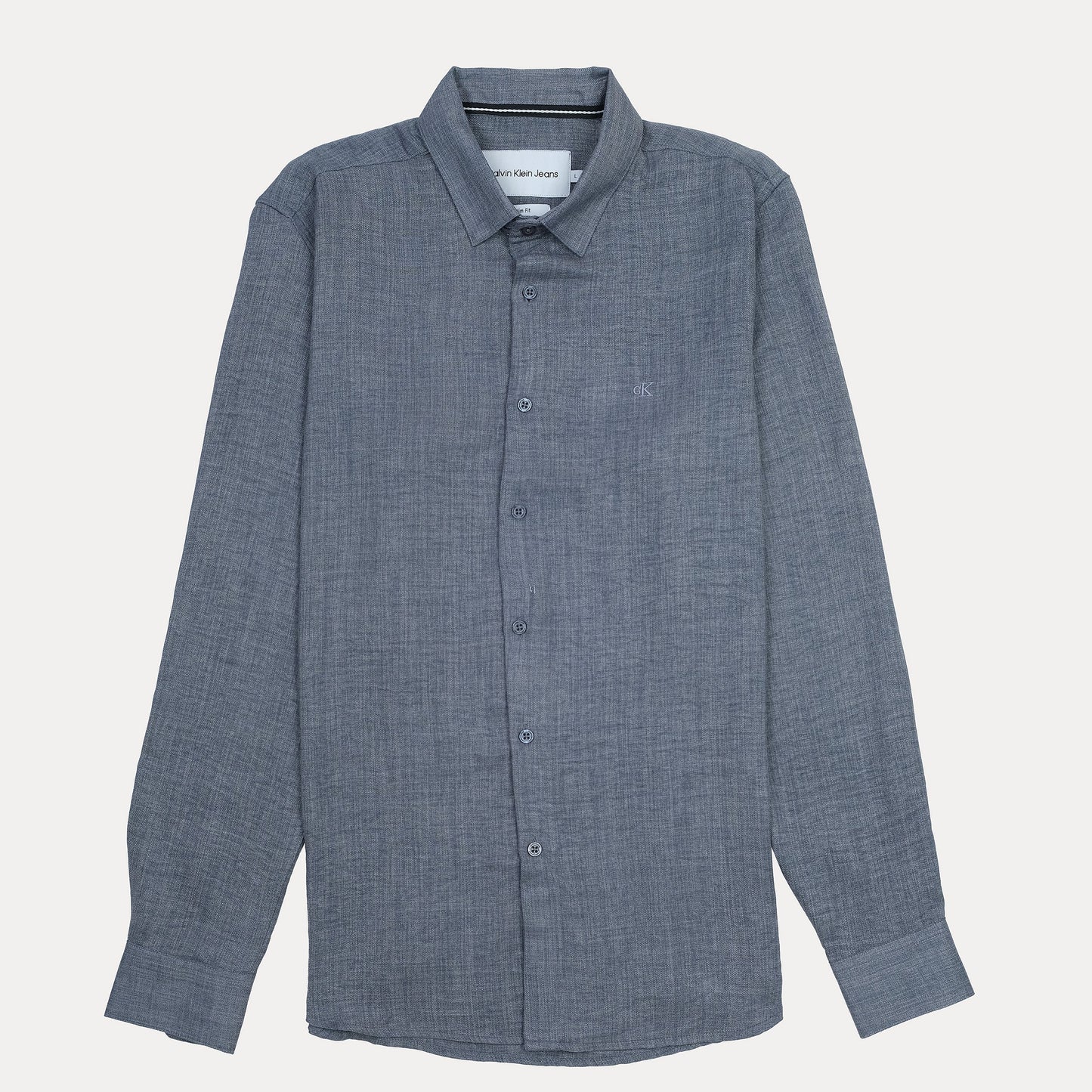 Calvin Klein Jeans Men's Casual Chambray Shirt