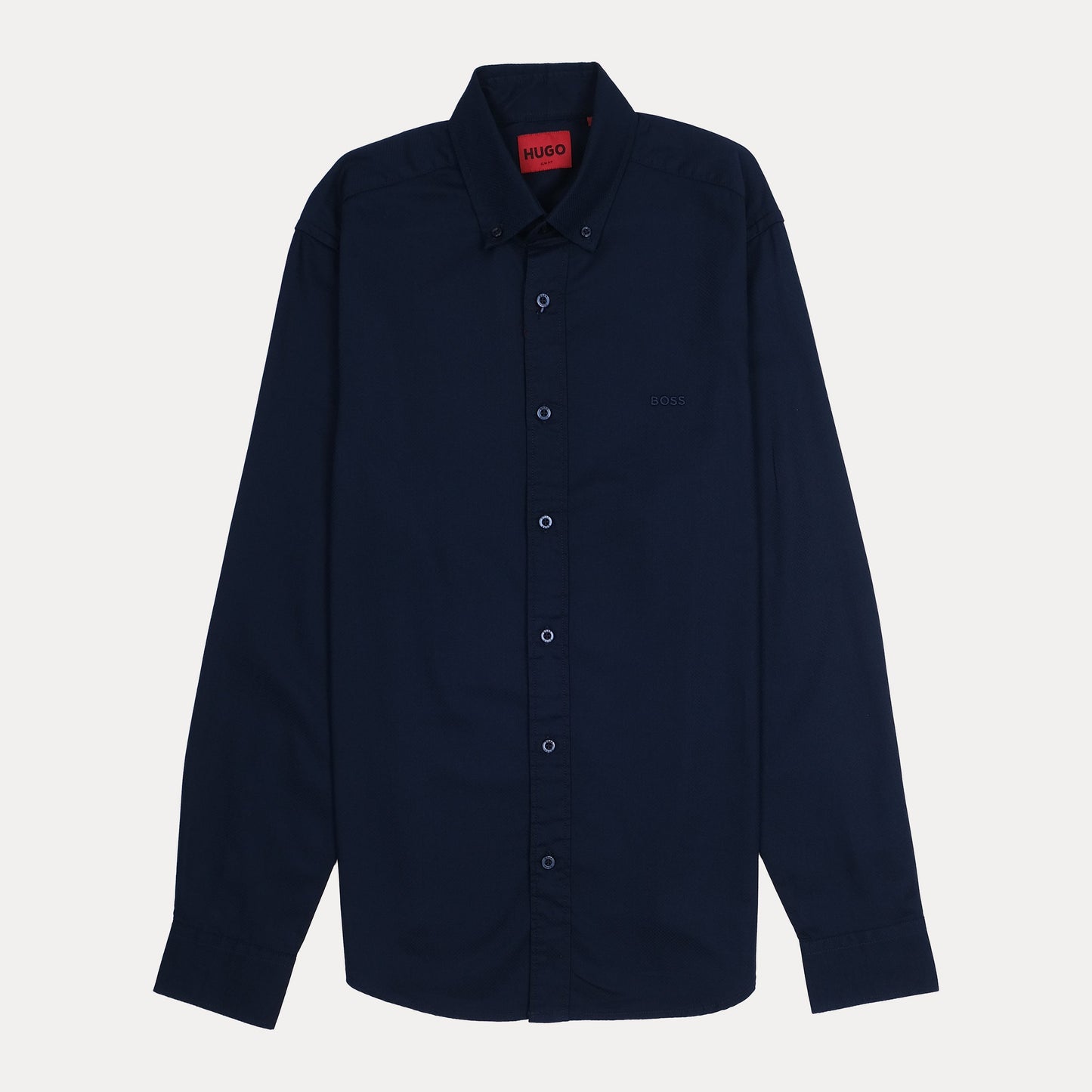 HUGO BOSS Deep Ocean Classic Fit Long Sleeve Shirt