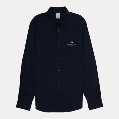 BROOKS BROTHERS Midnight Sapphire Classic Fit Long Sleeve Button-Down Shirt