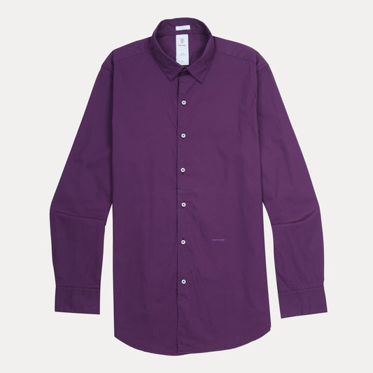 RARE RABBIT Elegant Amethyst Fine Stretch Shirt