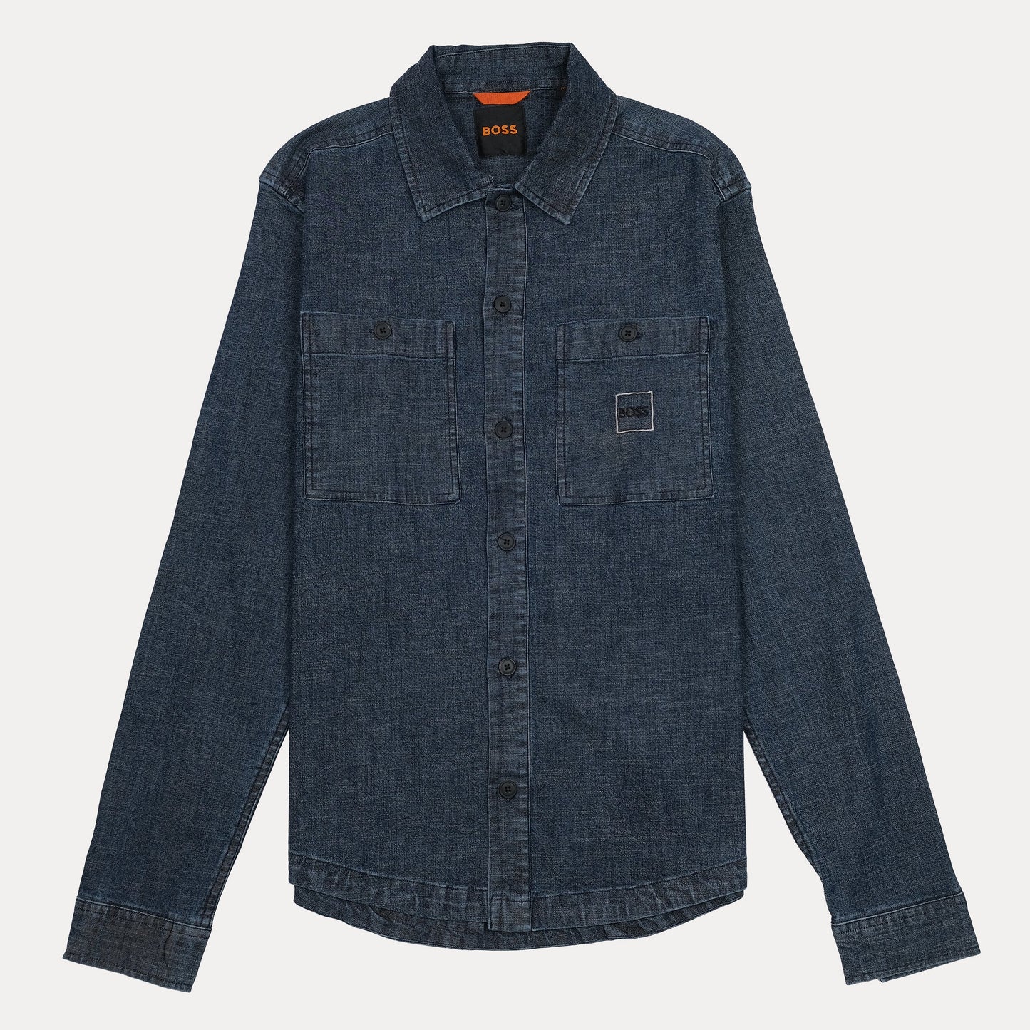 BOSS Denim Delight Shirt in Midnight Blue
