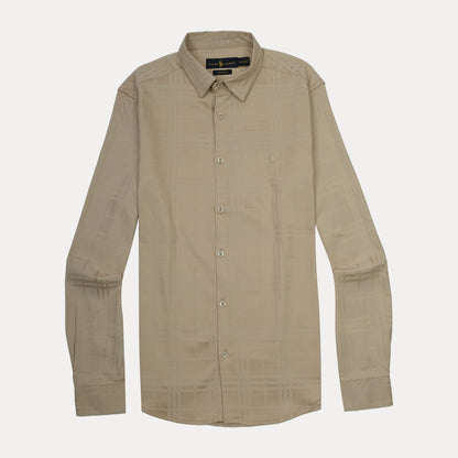 Ralph Lauren Elegant Sandstone Checkered Shirt