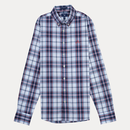 GANT Classic Fit Plaid Button-Down Shirt