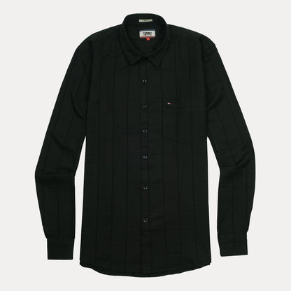 Tommy Jeans Sleek Midnight Check Slim Fit Shirt