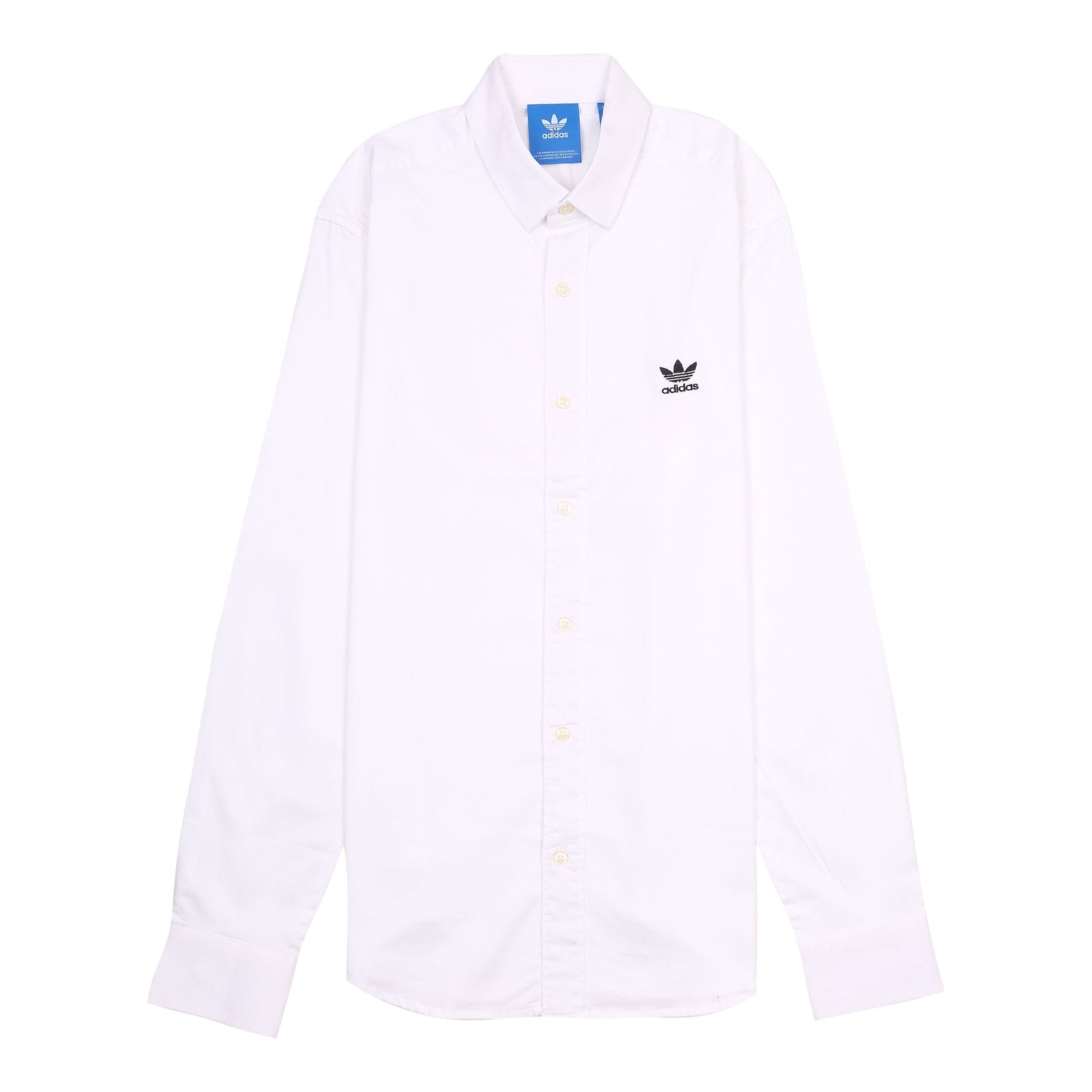 adidas Classic White Button-Up Shirt