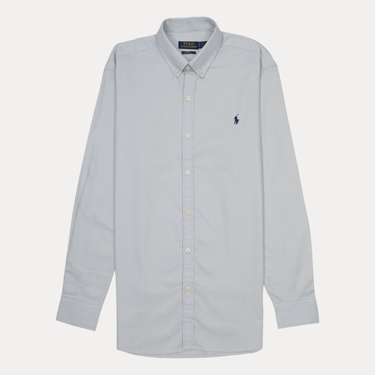 Polo Ralph Lauren Custom Fit Button-Down Shirt in Light Blue