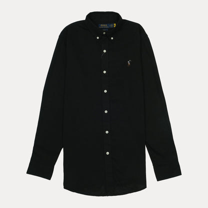POLO RALPH LAUREN Classic Fit Black Button-Down Shirt