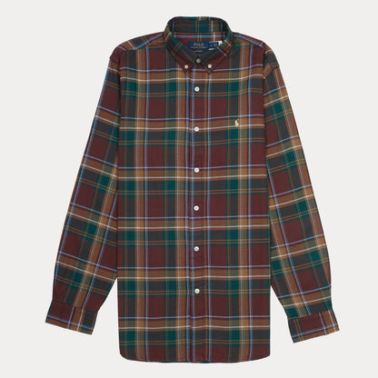 Polo Ralph Lauren Custom Fit Plaid Button-Up Shirt