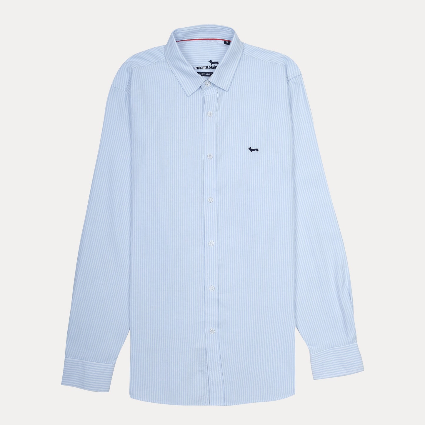 HARMONT&BLAINE Harmont & Blaine Regular Fit Striped Dress Shirt