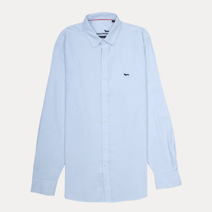 HARMONT&BLAINE Harmont & Blaine Regular Fit Striped Dress Shirt