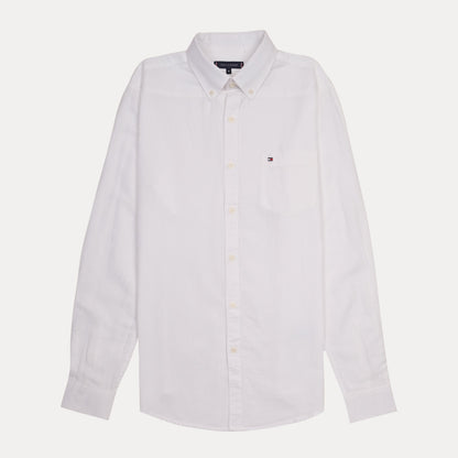 Tommy Hilfiger Classic White Button-Down Shirt