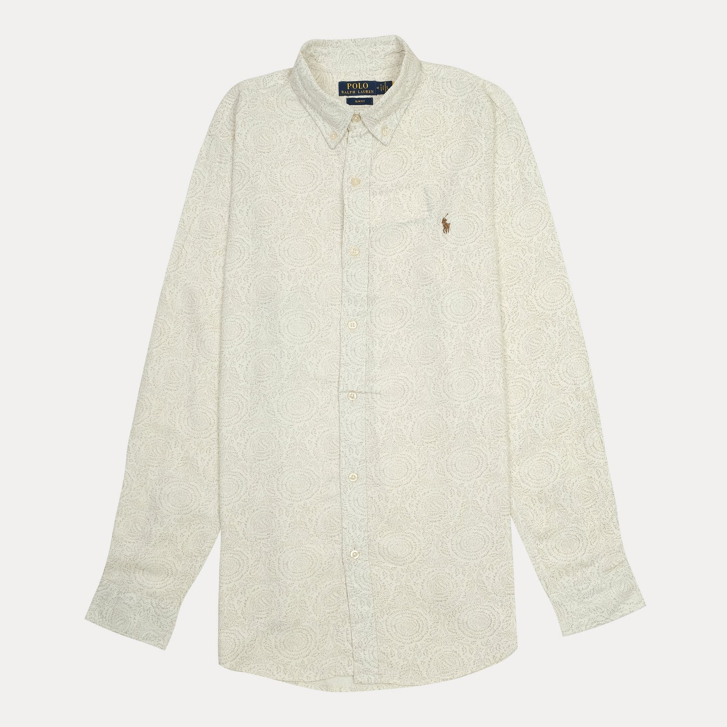 POLO RALPH LAUREN Slim Fit Patterned Button-Up Shirt