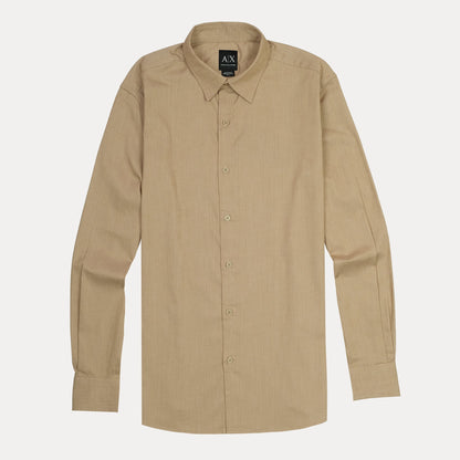Armani Exchange Effortlessly Chic Sand Dune Long Sleeve Shirt