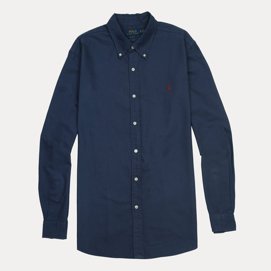 Polo Ralph Lauren Classic Fit Button-Down Shirt in Navy