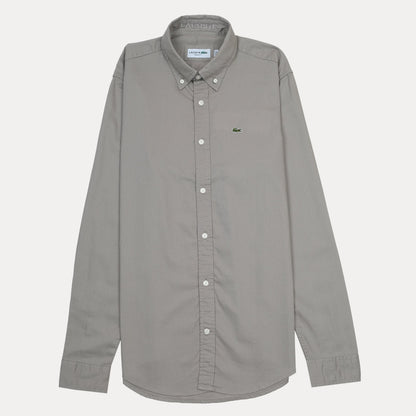 Lacoste Elegant Slate Button-Up Shirt