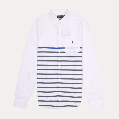 POLO RALPH LAUREN Custom Fit Striped Button-Down Shirt
