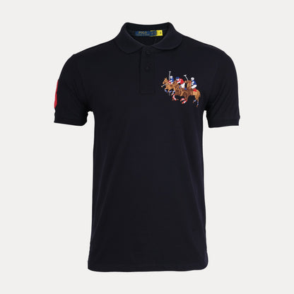 POLO RALPH LAUREN Prismatic Onyx Whisper Classic Fit Short Sleeve Polo Shirt