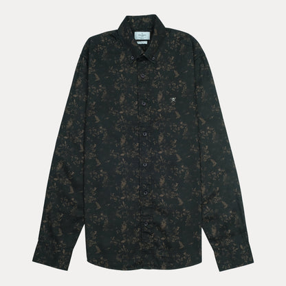 HACKETT Floral Print Long Sleeve Shirt
