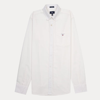 GANT Tech Prep Elegant Whisper White Button-Up Shirt